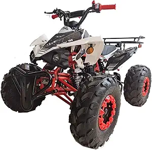 X-Pro 125 cc ATV with Reverse Electric Start Luggage Rack LED Headlight 36789
